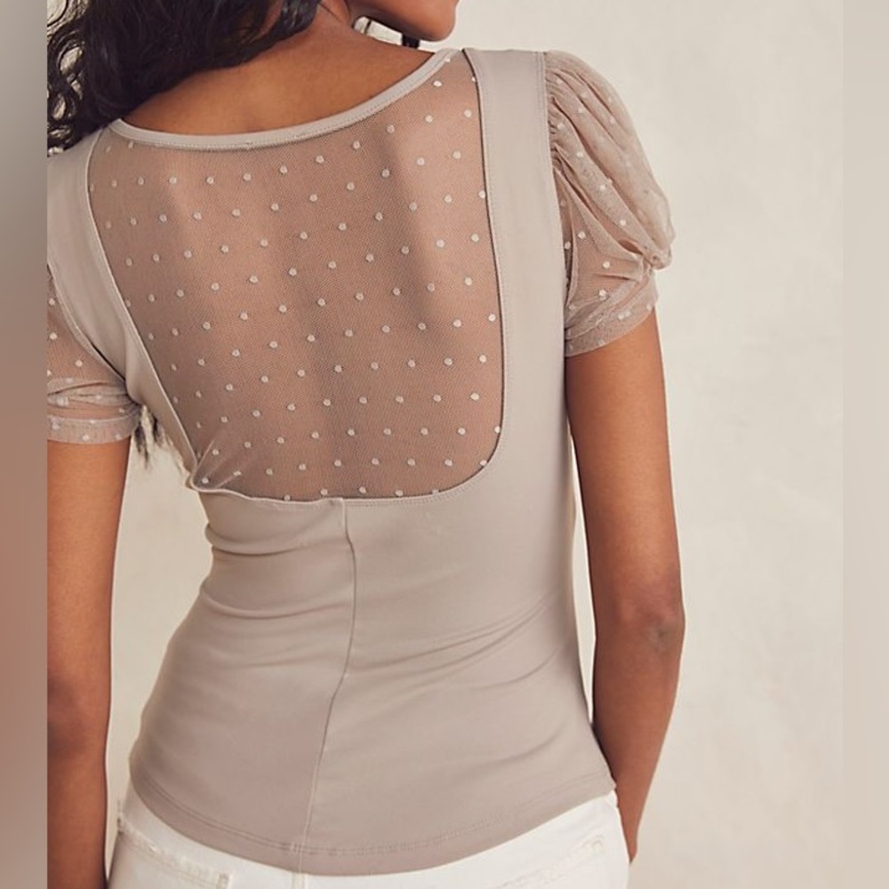FREE PEOPLE Intimately Blush Up Cami EUC